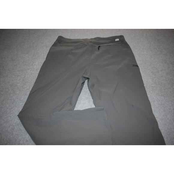 Orvis Fishing Tech Pants Mens Size 38 x 30 Stretch Nylon Blend Gray Zip Cargo - Picture 6 of 7
